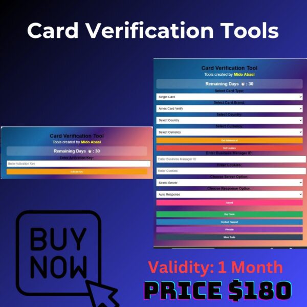 Card Verification Tools